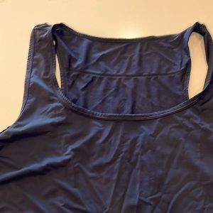 Loose fit comfy knit black tank top